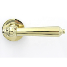 Gold nickel brushed door hardware decorative house door lever handle